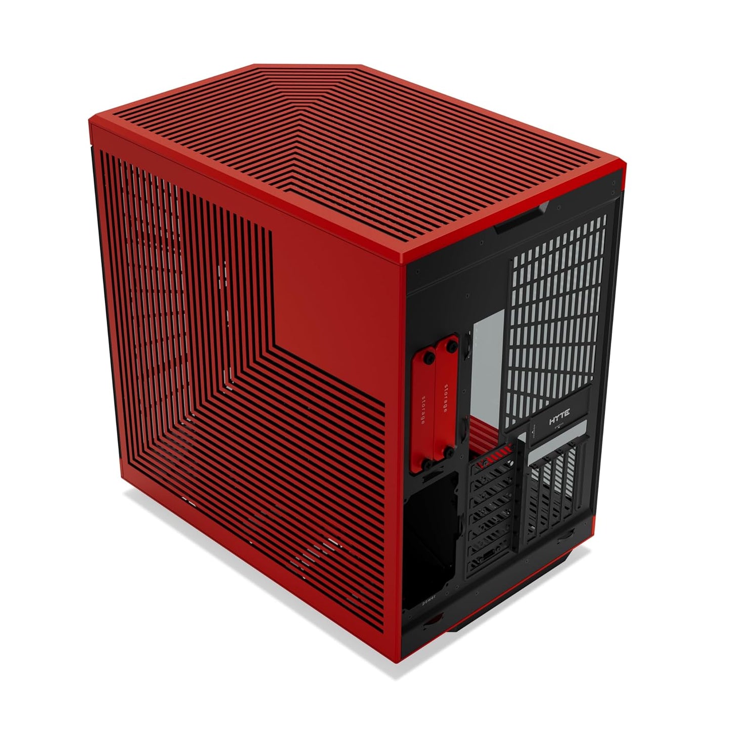 HYTE Y70 (E-ATX) MID TOWER CABINET (BLACK AND RED)