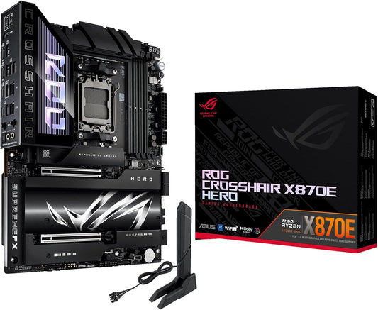 ASUS ROG CROSSHAIR X870E HERO MOTHERBOARD