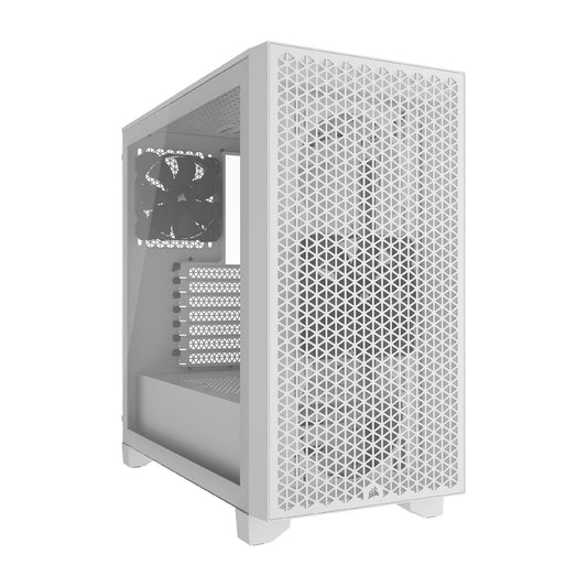 CORSAIR 3000D AIRFLOW TEMPERED GLASS MID-TOWER, WHITE, SI EDITION