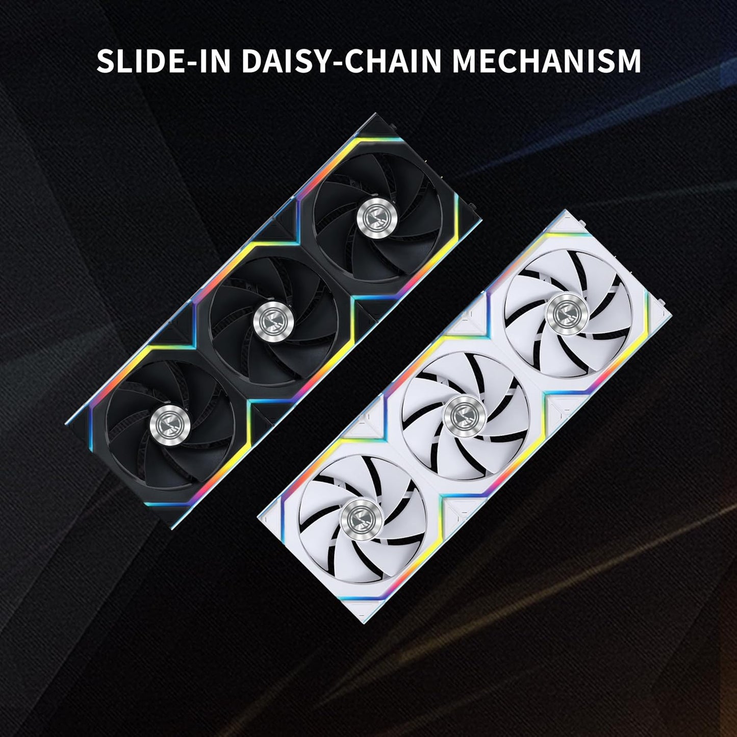 Lian Li UNI Fan SL-Wireless 120-Triple Pack Reverse Blade G99.12RSL1W3B.IN