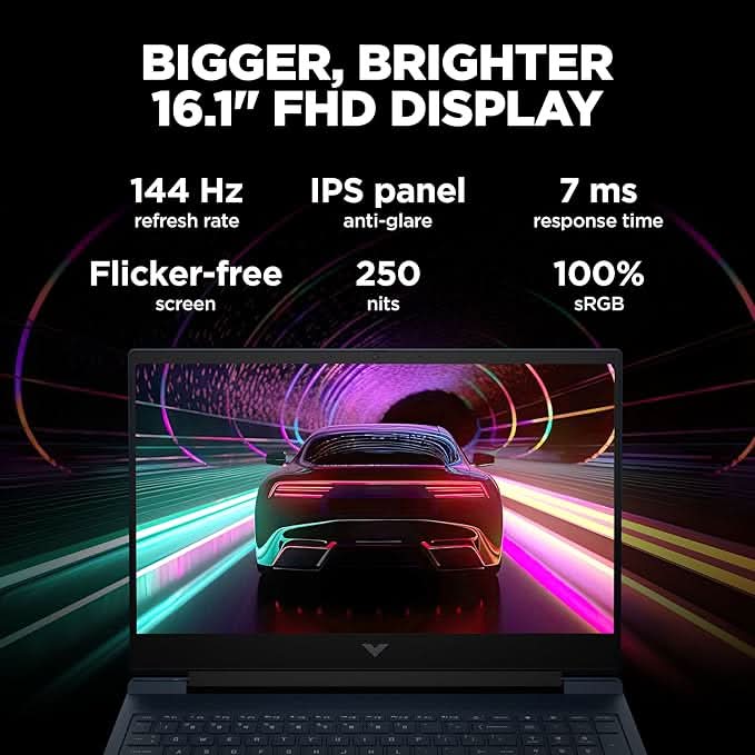 HP VICTUS 16 S0095AX [R7-7840HS RYZEN/16GB/512GB SSD/WIN11 HOME/16.0 INCH/6GB-RTX3050 GRAPHICS /1 YEAR(S)/BLUE]
