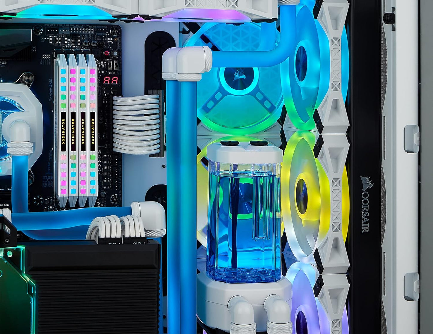 CORSAIR HYDRO X SERIES, XL8, PERFORMANCE COOLANT, 1L, TRANSLUCENT BLUE