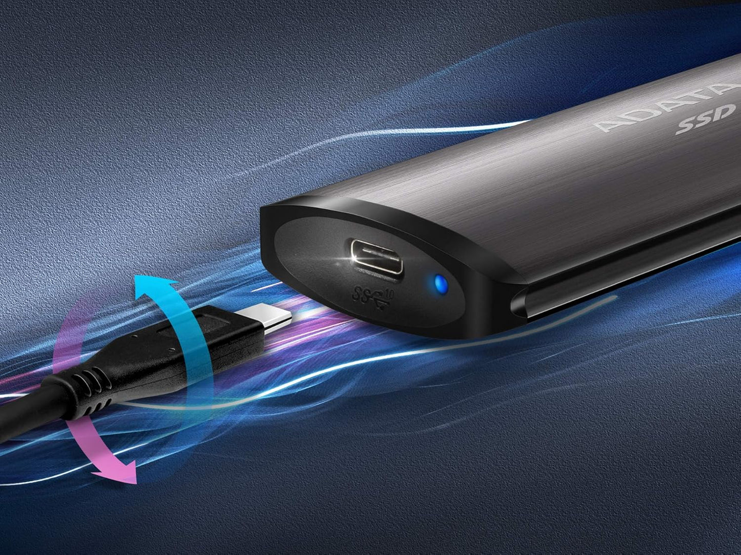 ADATA SE760 512GB EXTERNAL SOLID STATE DRIVE ASE760-512GU32G2-CTI