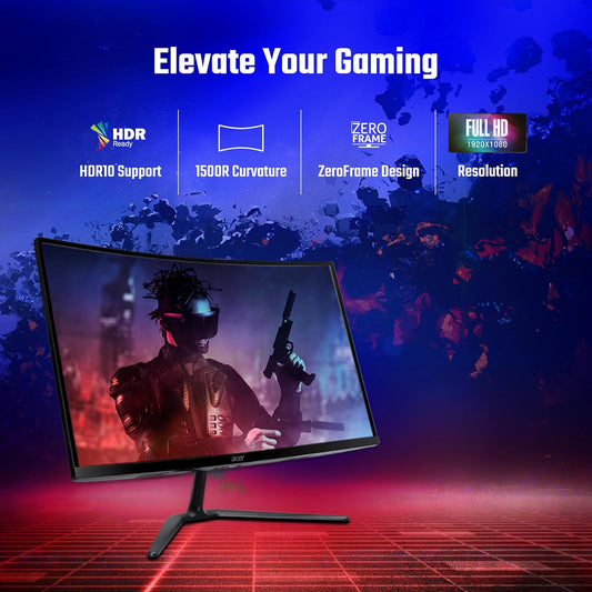 Acer ED270 Z 27 Inch Full HD 1500 R Curved Gaming Backlit LED LCD Monitor