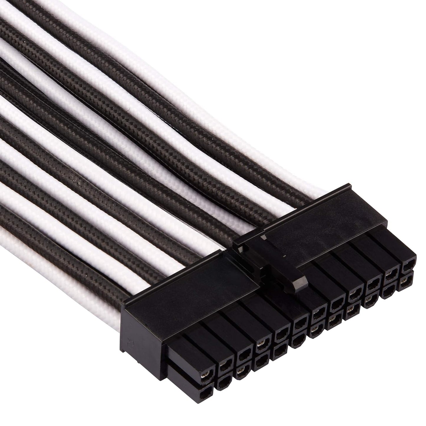 CORSAIR PREMIUM INDIVIDUALLY SLEEVED DC CABLE STARTER KIT TYPE 4 (GENERATION 4) WHITE/BLACK