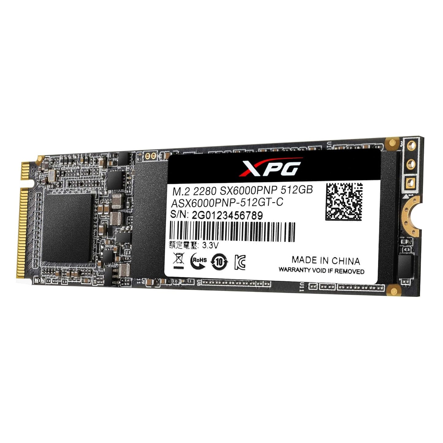 XPG ADATA SX6000 PRO M.2 NVME 512GB - ASX6000PNP-512GT-C