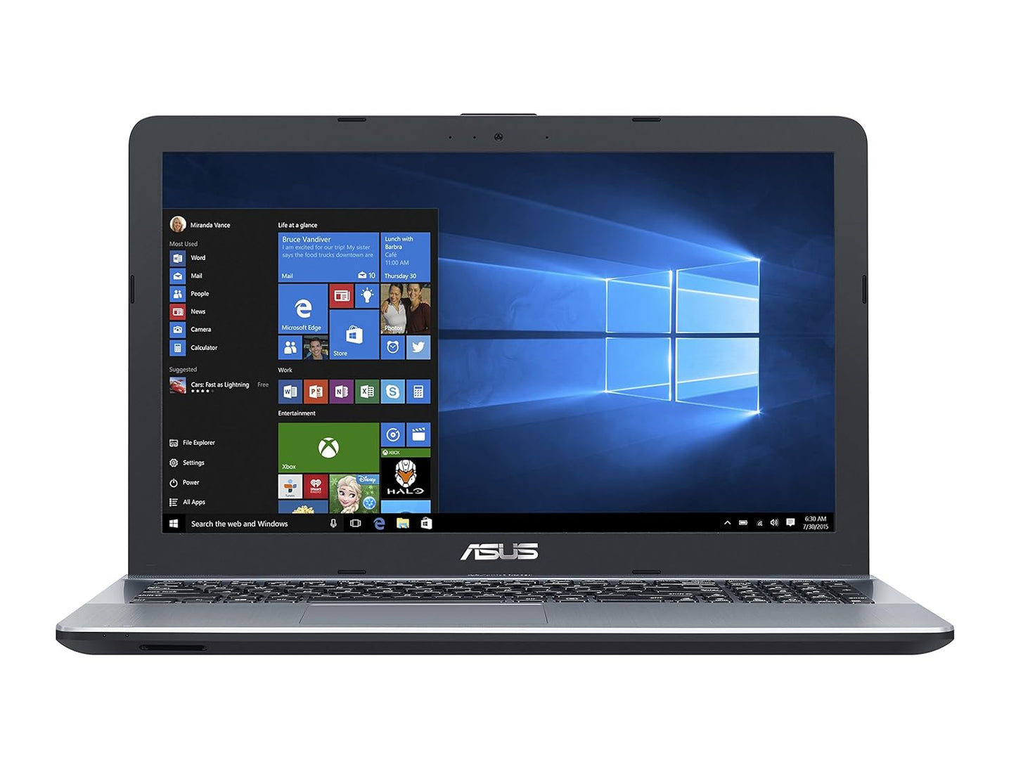 ASUS X SERIES INTEL PENTIUM QUAD CORE 7TH GEN INTEL® PENTIUM® QUAD-CORE N4200 PROCESSOR - (4 GB/1 TB HDD/WINDOWS 10 HOME) X541NA-GO125T LAPTOP  (15.6 INCH, SILVER GRADIENT, 2 KG)