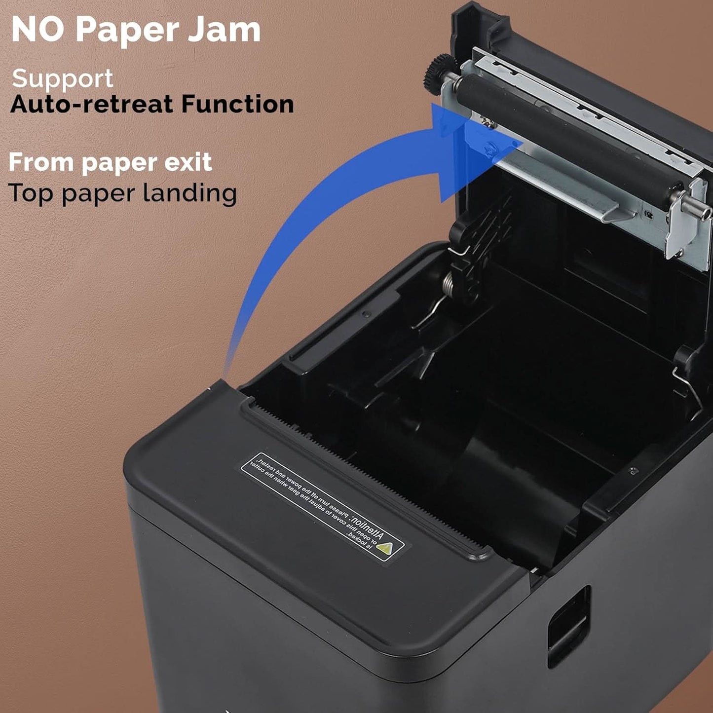 Rugtek Rp 82 Compact UE Thermal Receipt Printer (USB+Enthernet)