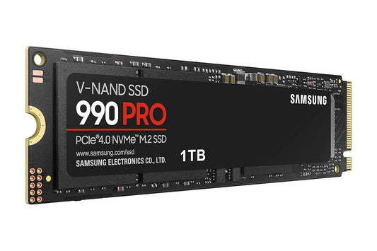 Samsung 990 PRO SSD 1TB PCIe 4.0 M.2 Internal Solid State Drive