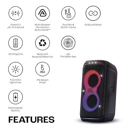 JBL Partybox 120 Wireless Bluetooth 160W Party Speaker
