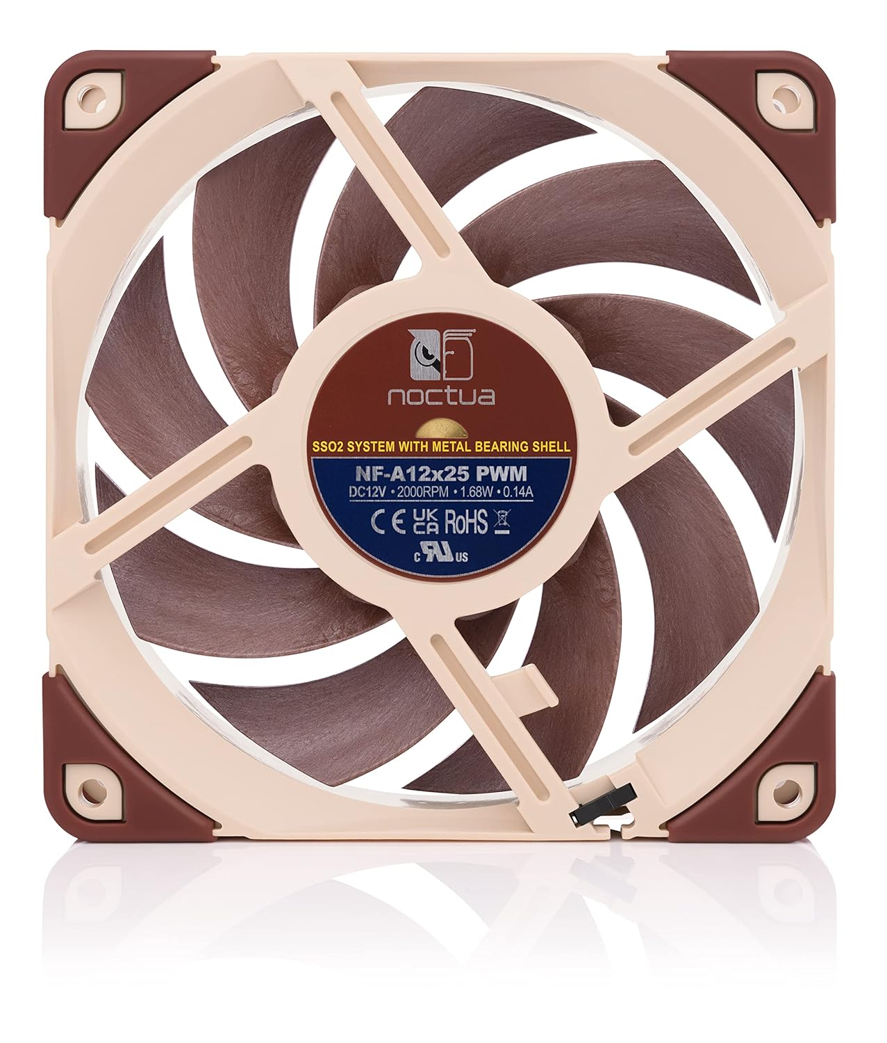 NOCTUA NF-A12X25 120X120X25MM 4-PIN PWM 2000RPM CASE FAN/CASE COOLER