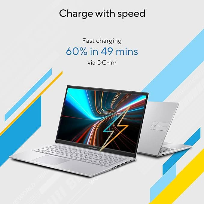 ASUS VIVOBOOK 15, LIGHT WEIGHT LAPTOP, 13TH GEN, INTEL CORE I3-1315U (8GB/512GB/INTEL UHD GRAPHICS/39.62 CMS (15.6) FHD/WIN 11 HOME) X1504VA-NJ320WS