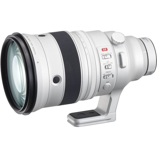 FUJIFILM FUJINON XF 200MM F2 R OPTICAL IMAGE STABILIZATION, LINEAR MOTOR, WEATHRE RESISTANCE TELEPHOTO ZOOM RED BADGE LENS FOR WILDLIFE - BLACK (FULL FRAME EQUIVALENT = 305MM) WITH 2+1* YEAR WARRANTY