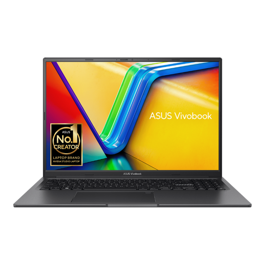 ASUS VIVOBOOK 16X I5-12450H/ RTX4050- 6GB/ DDR4 16GB/ 512GB M.2 NVME PCIE 4.0 SSD/ 16.0-INCH/WUXGA/120HZ REFRESH RATE/300NITS/BACKLIT CHICLET KEYBOARD WITH NUM-KEY/ WIN 11/ OFFICE/BLACK LAPTOP K3605ZU-MB541WS