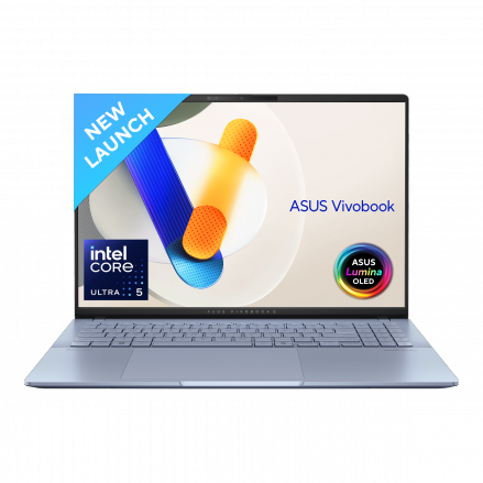 ASUS VIVOBOOK S 16 OLED, AI POWERED LAPTOP, INTEL EVO CORE ULTRA 5 125H (16GB/1TB/INTEL ARC GRPH/40.64 CMS (16) 3.2K/WIN 11 HM) S5606MA-MX551WS