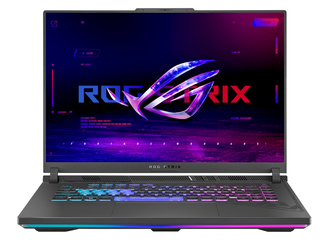 ASUS ROG STRIX G16, GAMING LAPTOP, 13TH GEN INTEL CORE I7-13650HX, RTX 4060 GRPH (16GB/1TB/40.64 CMS (16) FHD+/WIN 11 HOME) G614JV-N3474WS