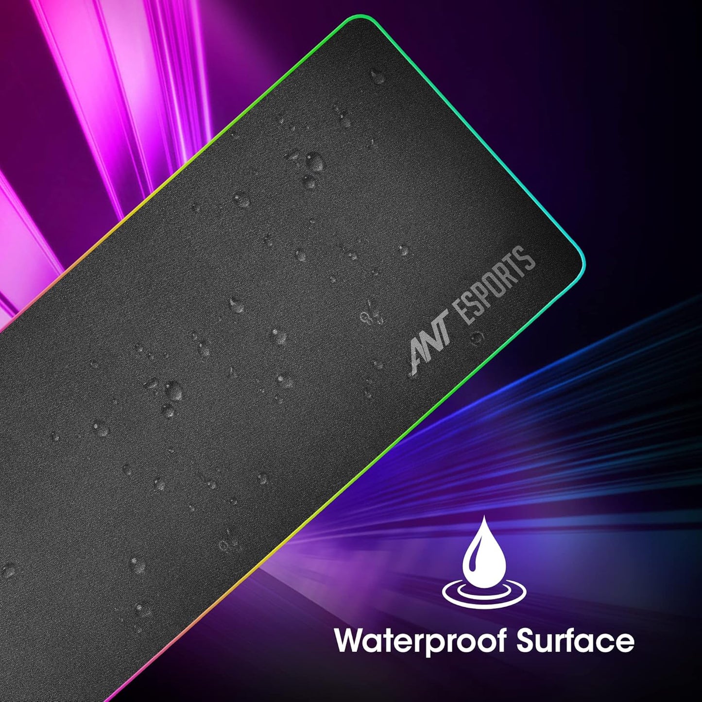 ANT ESPORTS MP400R RGB GAMING MOUSE PAD - XL - BLACK