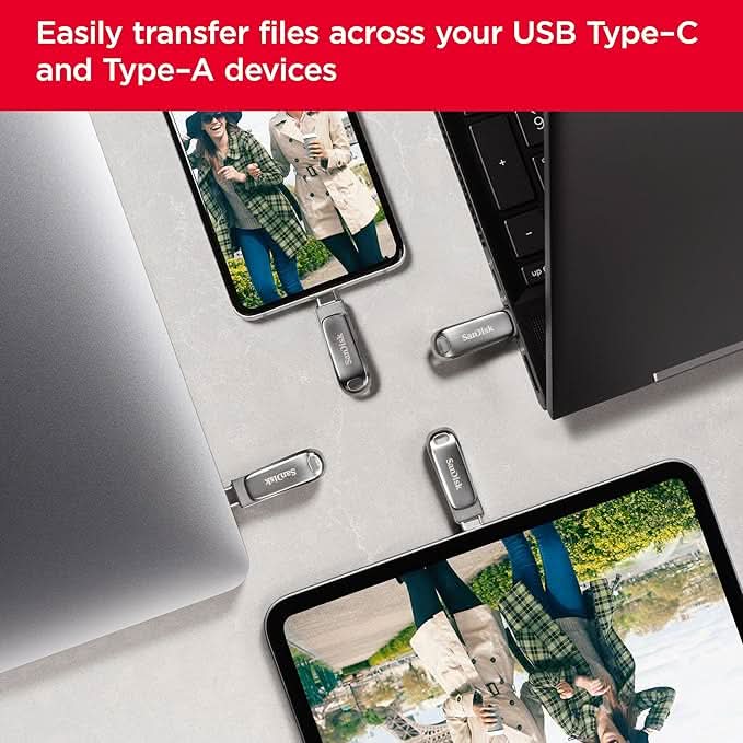 SanDisk Ultra Dual Drive Luxe Type-C 64GB Pendrive