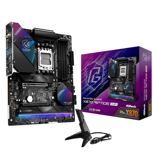 ASROCK PHANTOM GAMING X870 RIPTIDE WIFI MOTHERBOARD