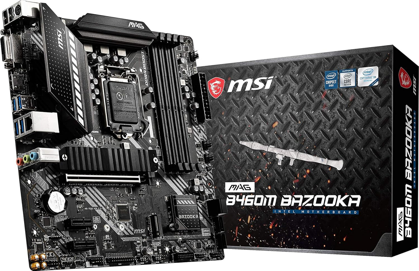 MSI B460M BAZOOKA INTEL LGA1200 MOTHERBOARD