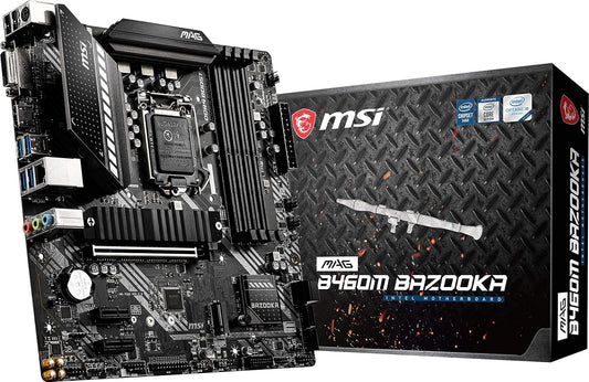 MSI B460M BAZOOKA INTEL LGA1200 MOTHERBOARD