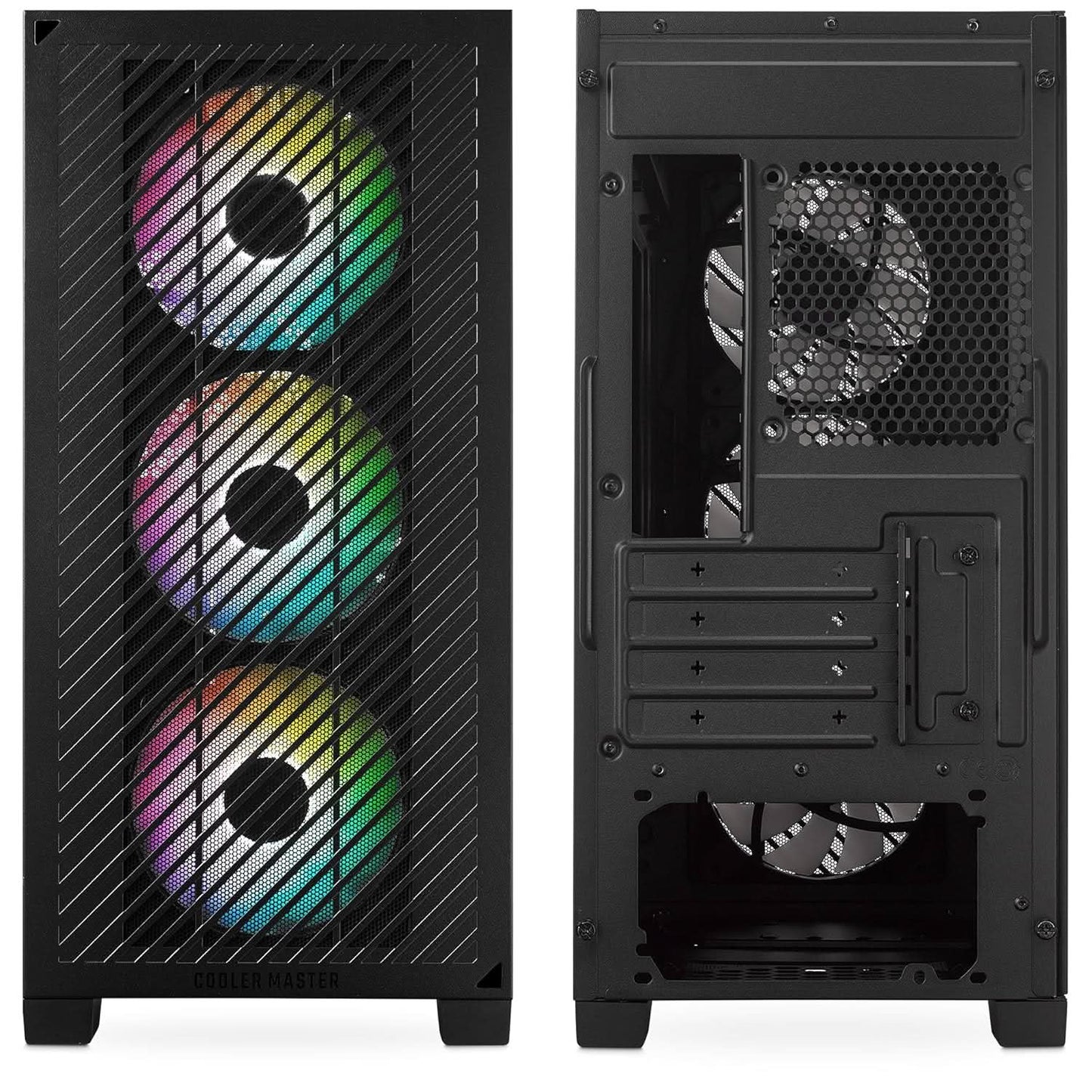 Cooler Master Elite 301 ARGB (M-ATX) Mini Tower Cabinet (Black)