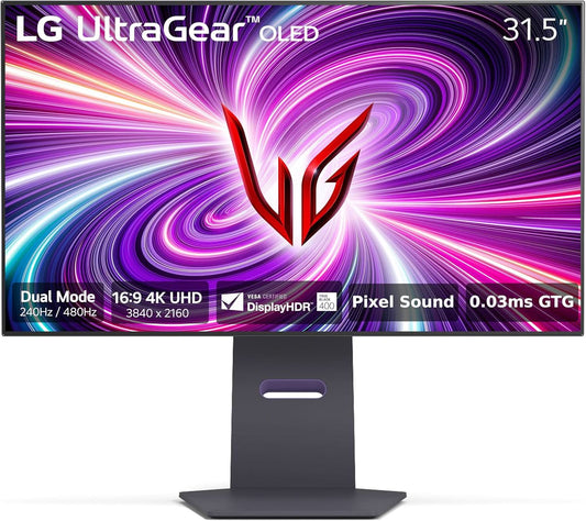 LG Ultragear OLED 32GS95UV-B - 32 inch Dual-Mode Gaming Monitor