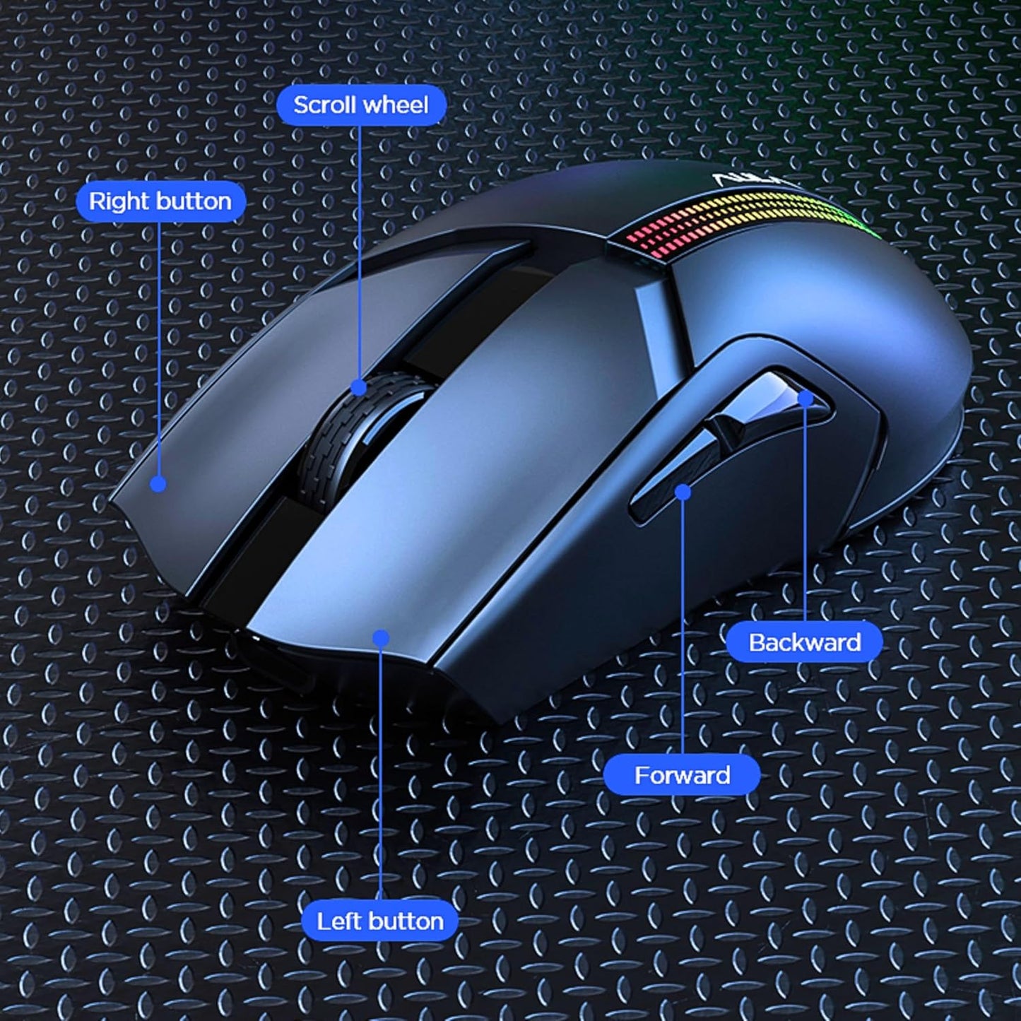 AULA F813 WIRED AND WIRELESS GAMING MOUSE