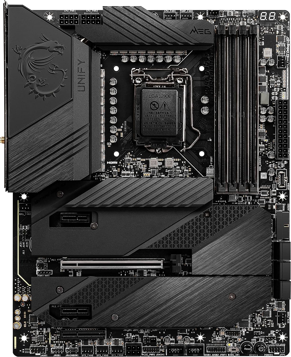 MSI MEG Z590 UNIFY INTEL LGA1200 MOTHERBOARD