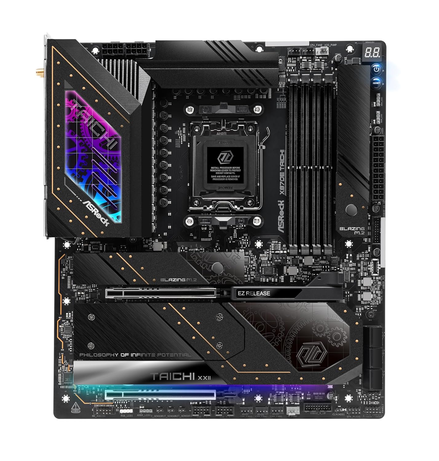 ASROCK X570S PG RIPTIDE AMD RYZEN 5000 SERIES CPU(SOCKET AM4)
