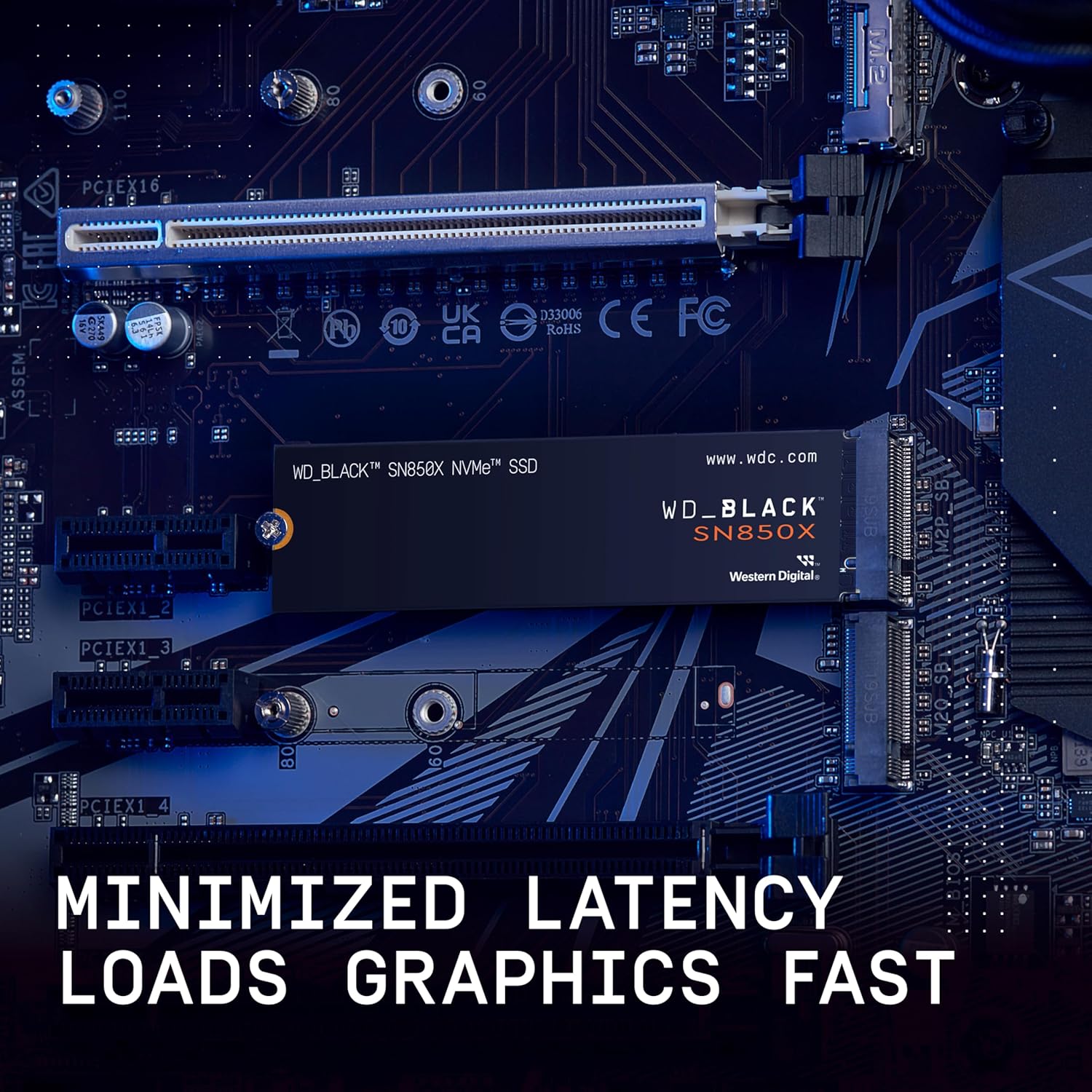 WESTERN DIGITAL BLACK 1TB NVME M.2 SN850X SSD
