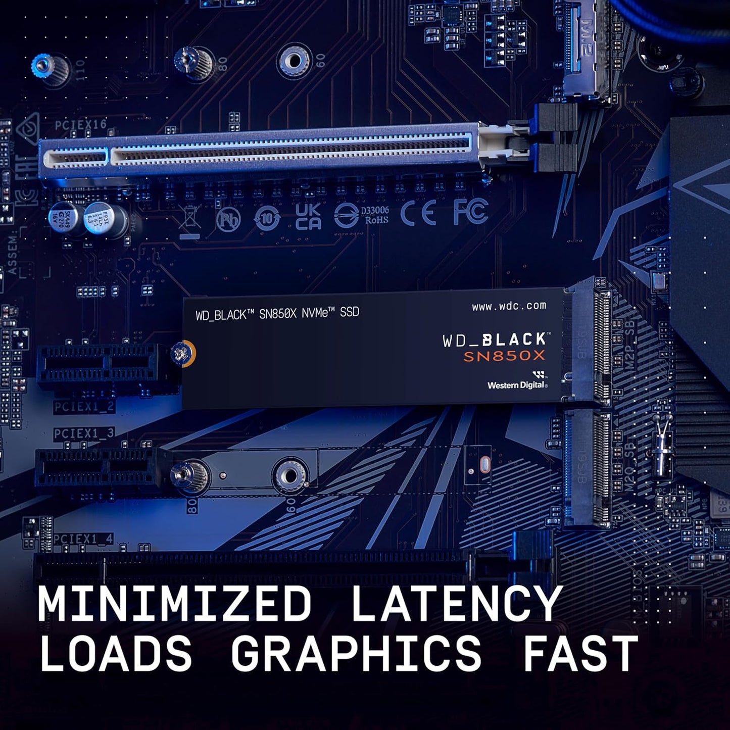 WESTERN DIGITAL BLACK 1TB NVME M.2 SN850X SSD