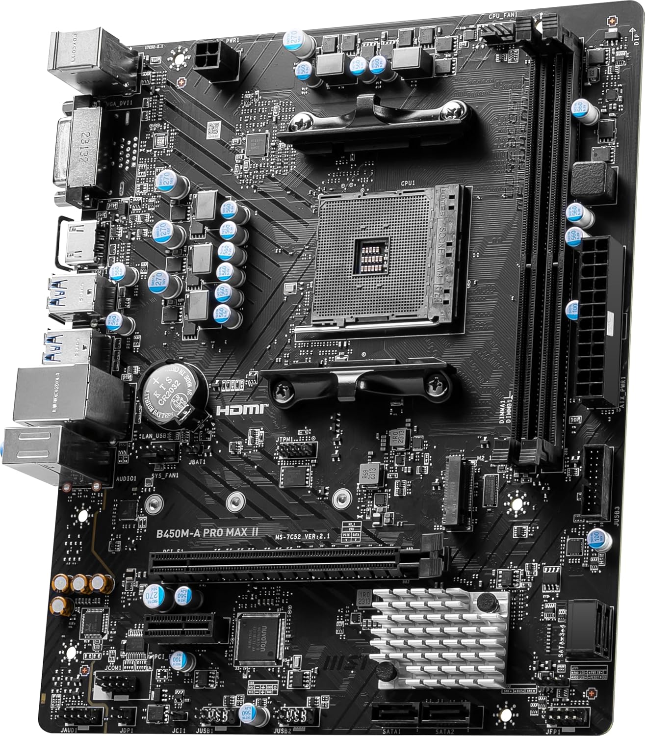 MSI B450M-A PRO MAX II MOTHERBOARD