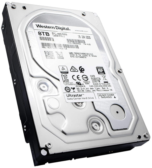 WESTERN DIGITAL 8TB ULTRASTAR DC HC320 SATA HDD -(HUS728T8TALE6L4),0B36404