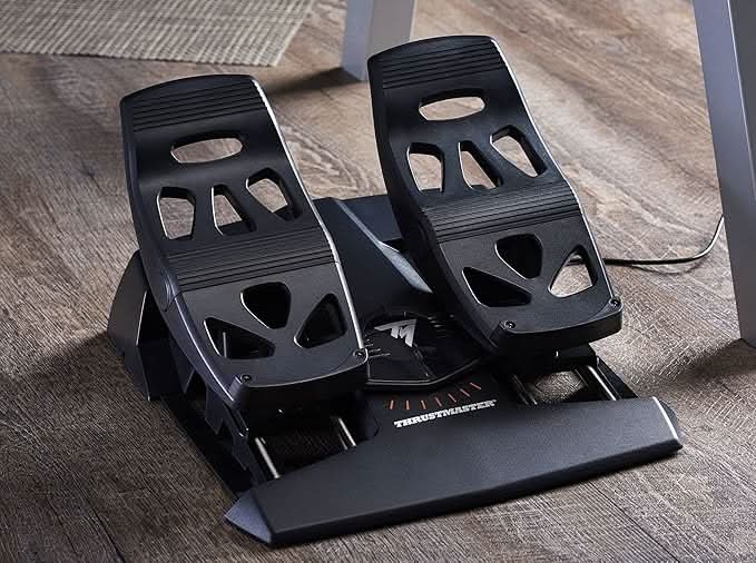 ThrustMaster TFRP Flight Rudder Pedals for PC and Playstation 4