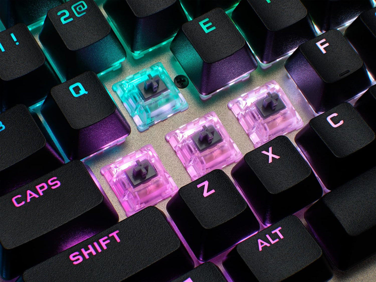 CORSAIR K100 RGB OPTICAL-MECHANICAL GAMING KEYBOARD - MIDNIGHT GOLD