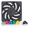 NOCTUA NF-A12X25 PWM CHROMAX.BLACK.SWAP, PREMIUM QUIET FAN, 4-PIN (120MM, BLACK)