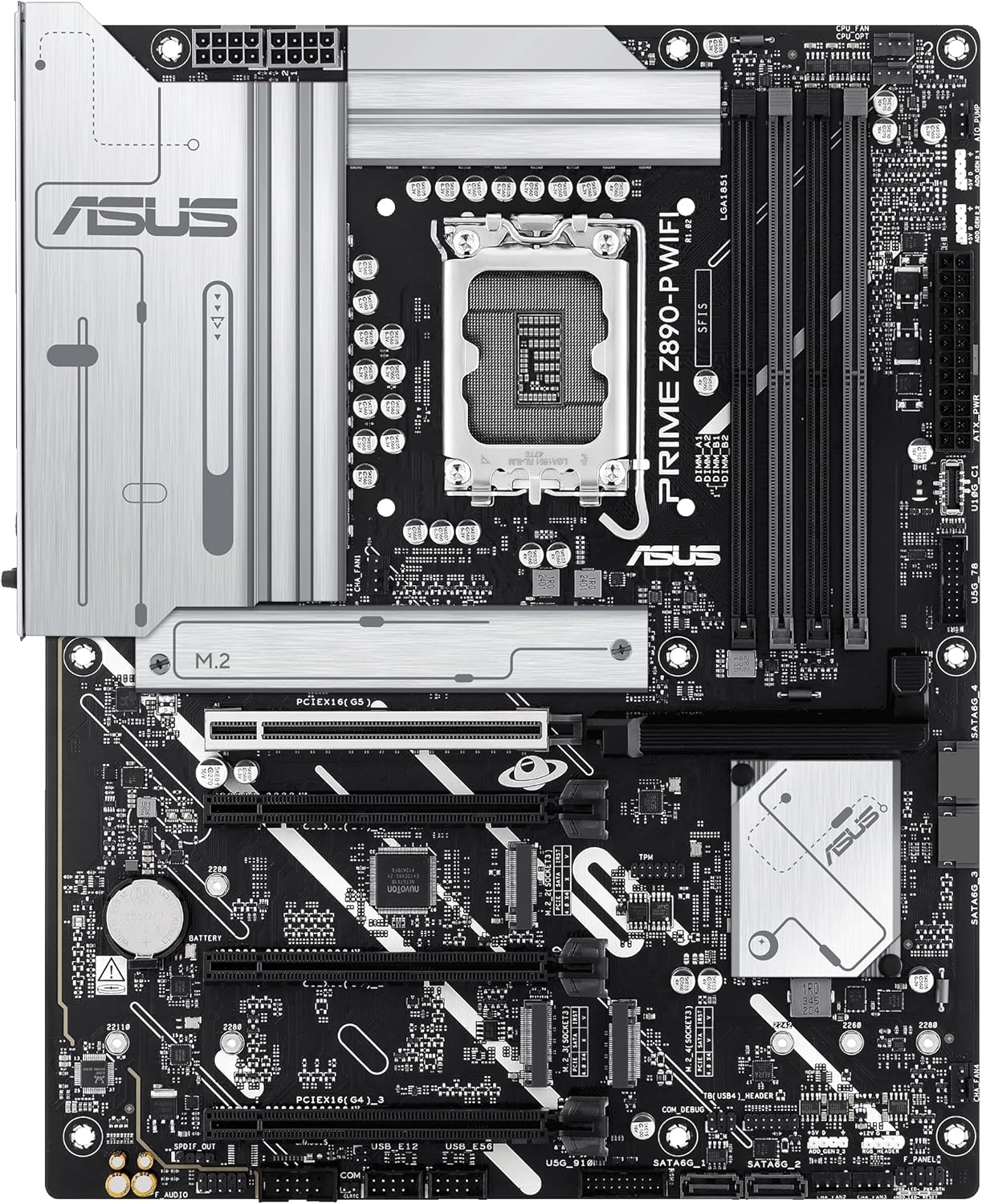 ASUS PRIME Z890-P WIFI CSM DDR5 LGA1851 ATX MOTHERBOARD