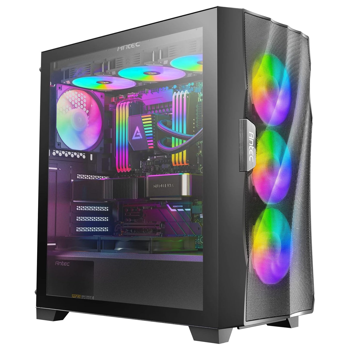 ANTEC DF700 FLUX ARGB ATX MID TOWER CABINET (BLACK)