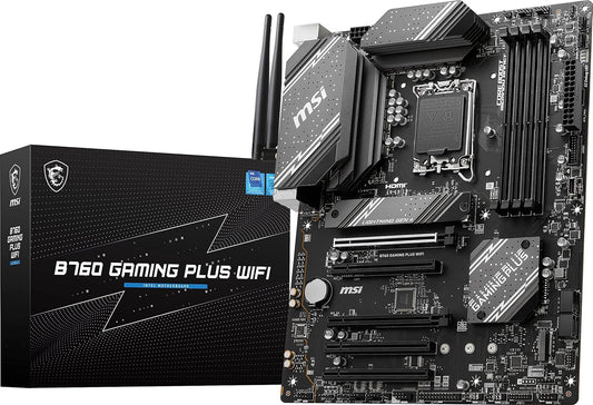 MSI B760 GAMING PLUS WIFI MOTHERBOARD