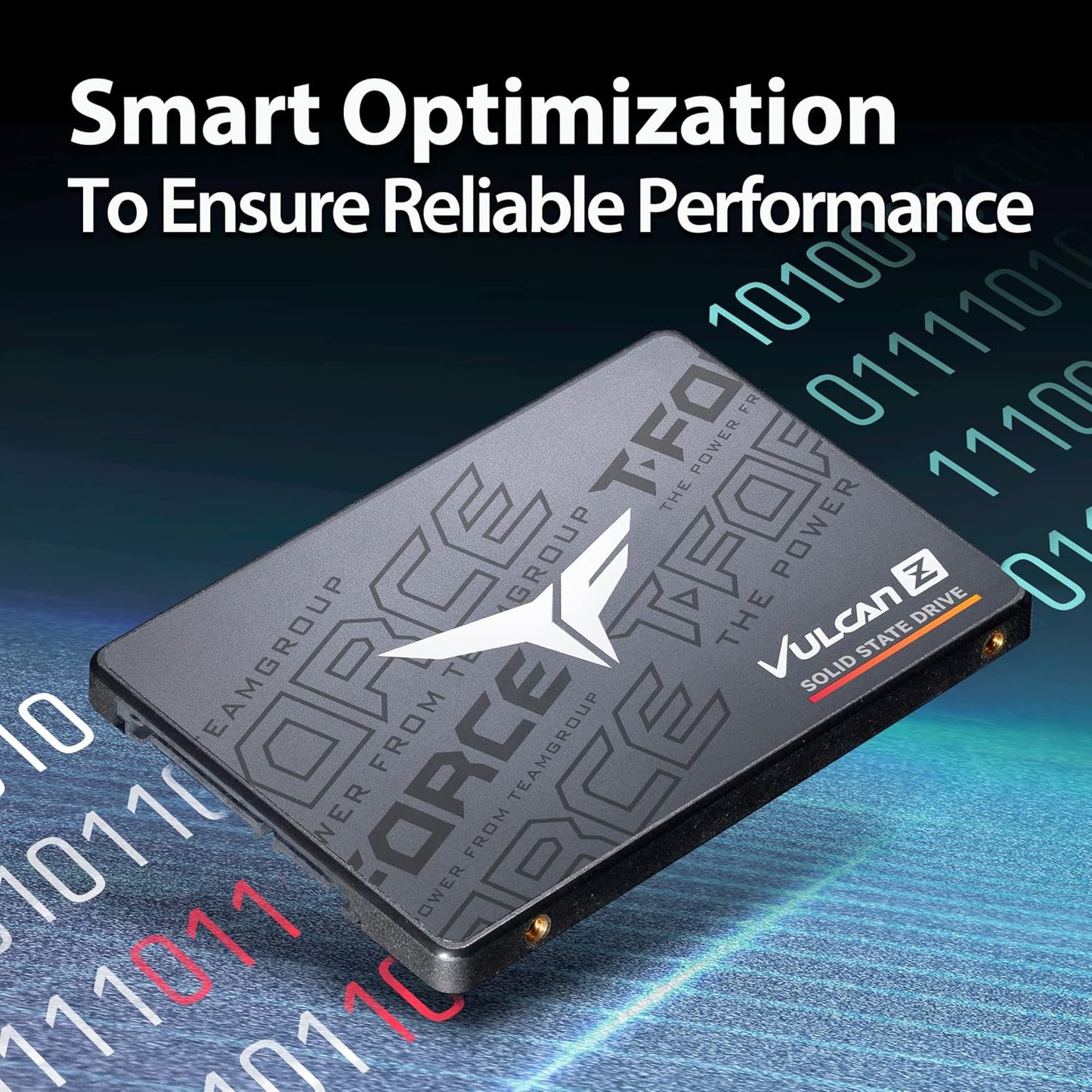 TEAMGROUP T-FORCE VULCAN Z 256GB 3D NAND INTERNAL SSD (T253TZ256G0C101)