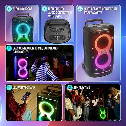 JBL Partybox 520 Wireless Bluetooth Party Speaker