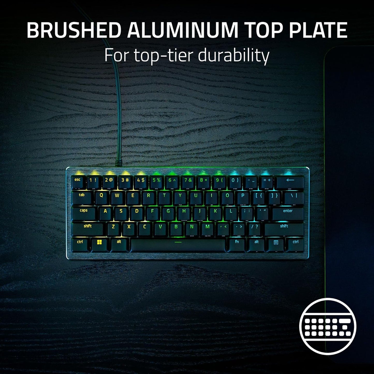 Razer Huntsman V3 Pro Mini - 60% Analog Optical Esports Keyboard - US Layout - FRML