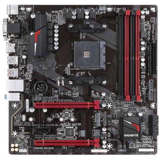 GIGABYTE GA-AB350M-Gaming 3 AM4 AMD B350 Micro ATX DDR4 Motherboard