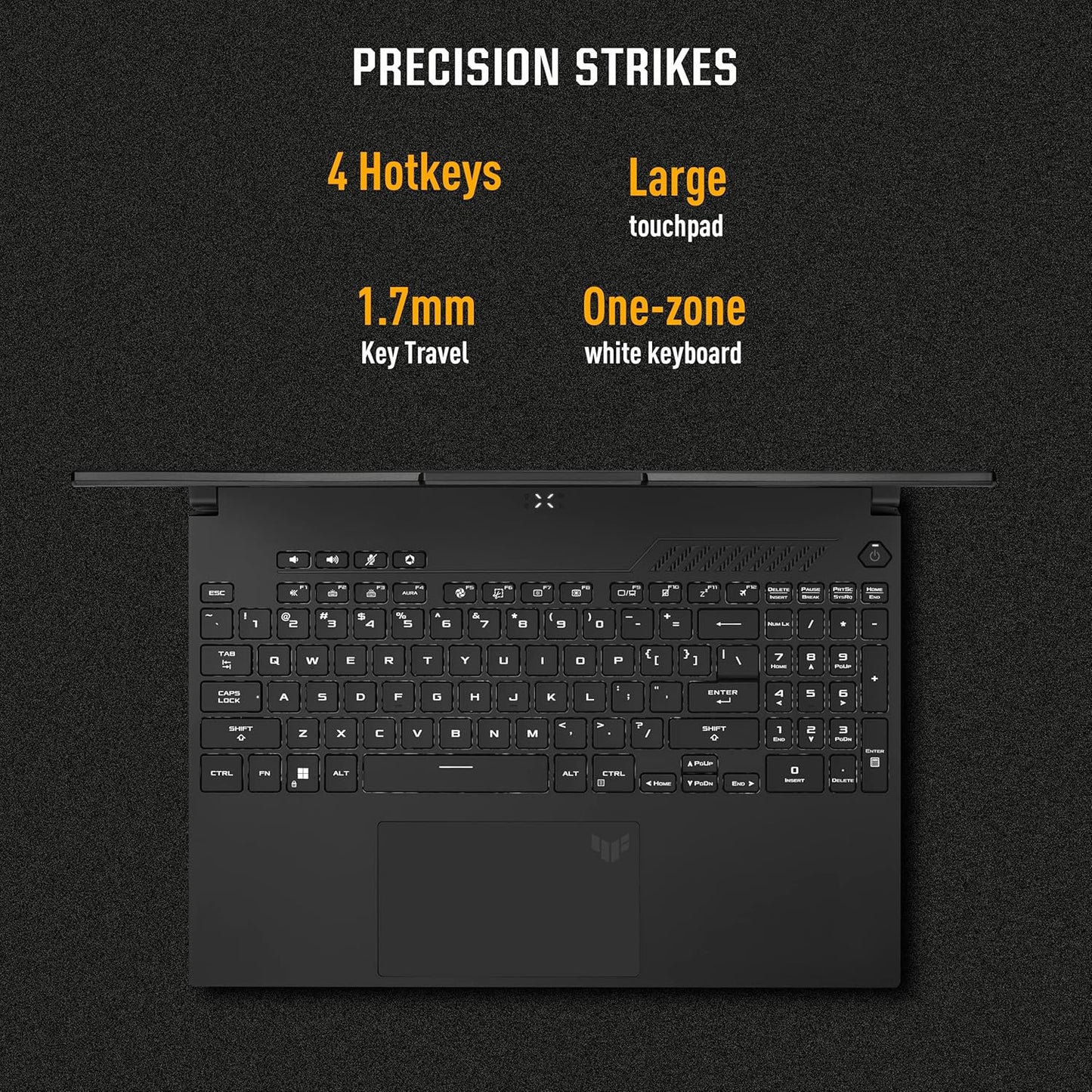 ASUS TUF GAMING A16 ADVANTAGE EDITION, GAMING LAPTOP, AMD RYZEN 7 7435HS, RADEON RX 7600S GPU (16GB/512GB/40.64 CMS (16) FHD+/WINDOWS 11 HOME) FA617NSR-RL083W