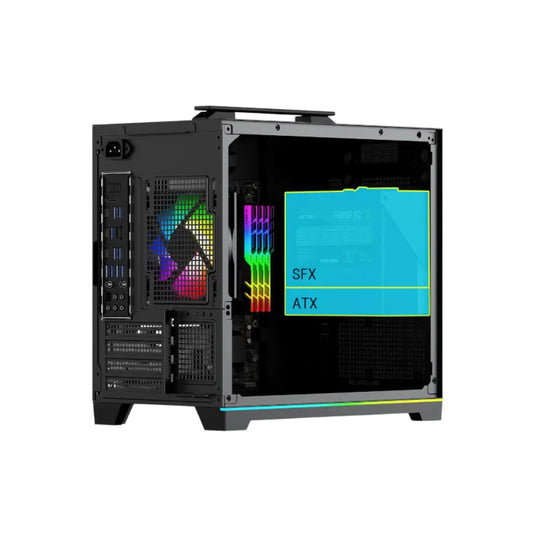 ANT Esports Box C Air V2 Mini Tower Gaming Cabinet