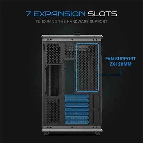 ANT Esports Crystal X8 ARC ATX Mid Tower Gaming Cabinet