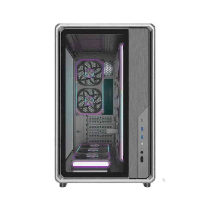 ANT Esports Crystal X8 Frame ATX Mid Tower Gaming Cabinet