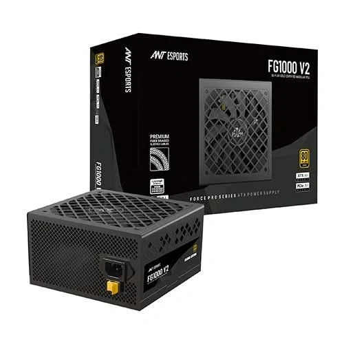 ANT Esports FG1000 Gold V2 1000W 80 Plus Gold Fully Modular Power Supply