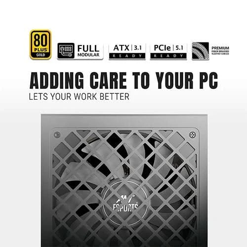 ANT Esports FG1000 Gold V2 1000W 80 Plus Gold Fully Modular Power Supply